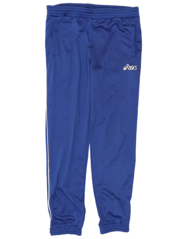 Pantaloni da tuta da uomo Asics Joggers piccoli in poliestere blu
