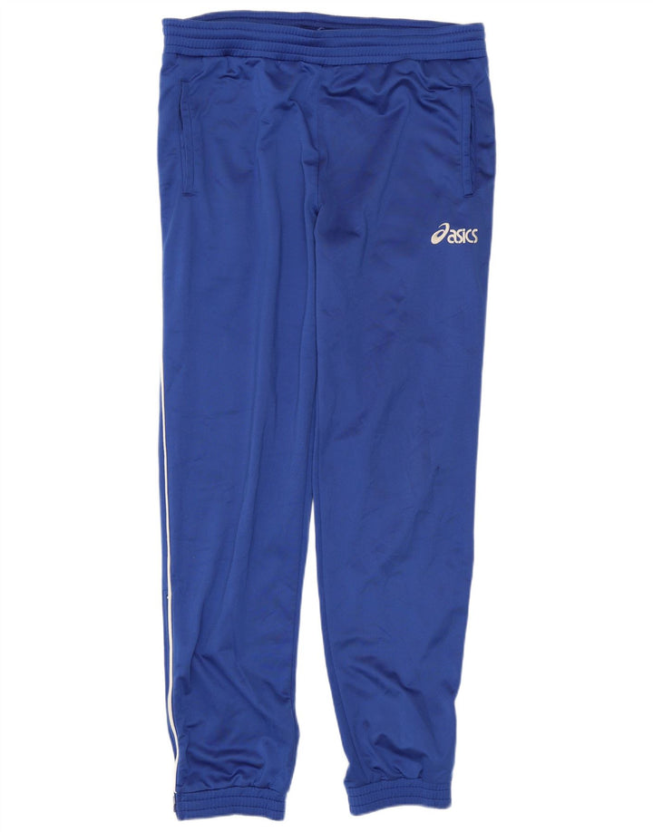Pantaloni da tuta da uomo Asics Joggers piccoli in poliestere blu