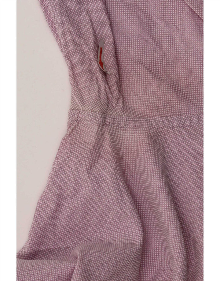 Camicia da uomo vestibilità regolare Hugo Boss taglia 41 16 grande rosa maculato