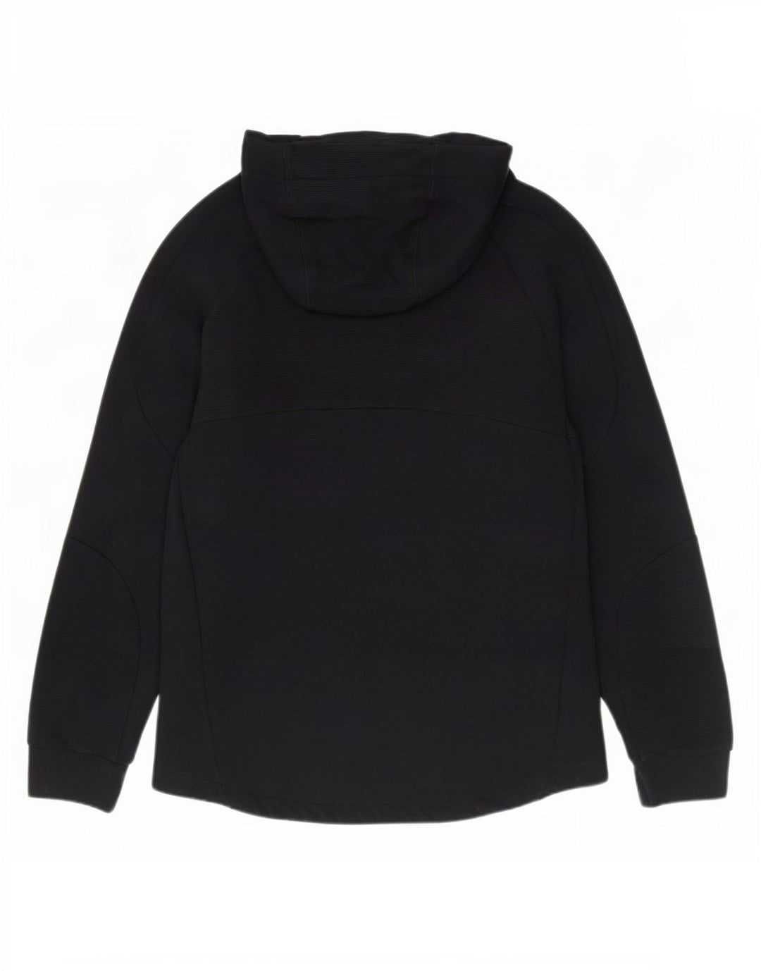 Felpa con cappuccio e zip da uomo Puma grande in cotone nero