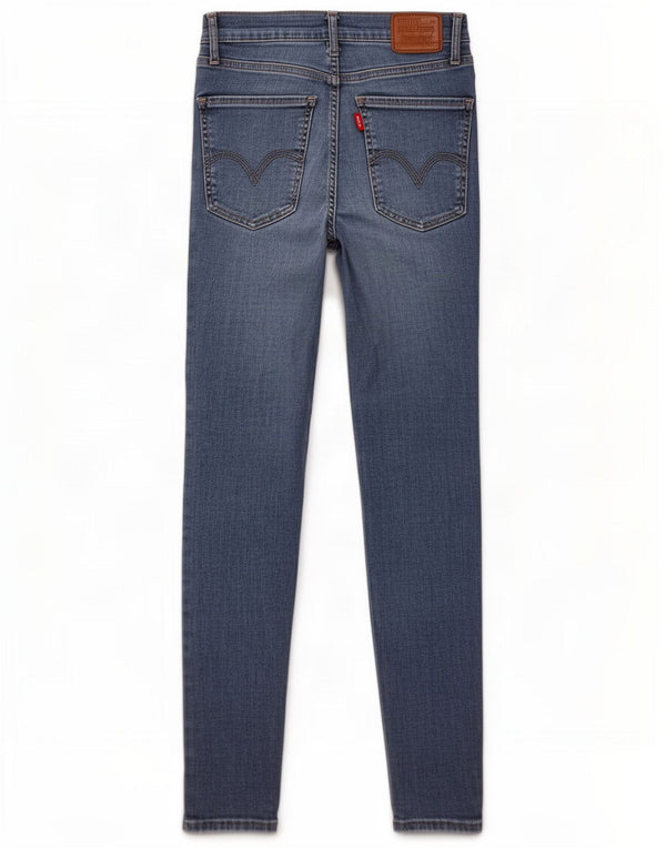 Jeans Levi's Mile High Super Skinny da donna W27 L30 cotone blu