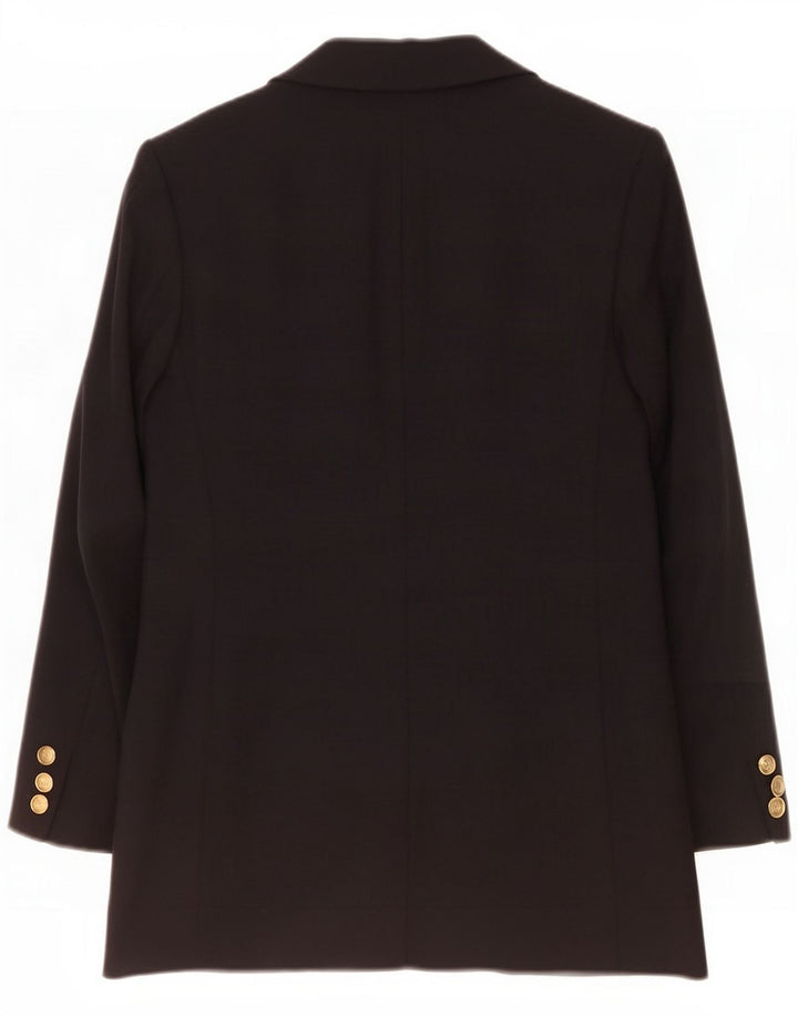 Marks & Spencer Giacca blazer doppiopetto da donna UK 14 Large Blu navy