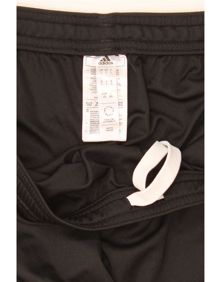 Pantaloncini sportivi Adidas Aeroready da uomo grandi in poliestere nero