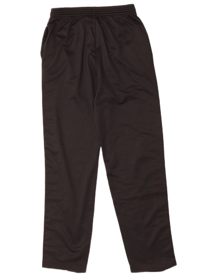 CHAMPION Mens Graphic Tracksuit Trousers Small Black Polyester