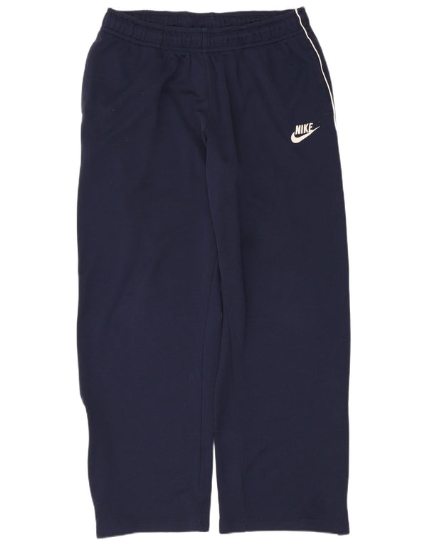 Pantaloni da tuta da uomo Nike Large in poliestere blu navy