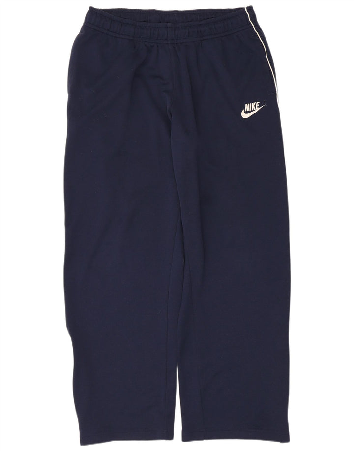 Pantaloni da tuta da uomo Nike Large in poliestere blu navy