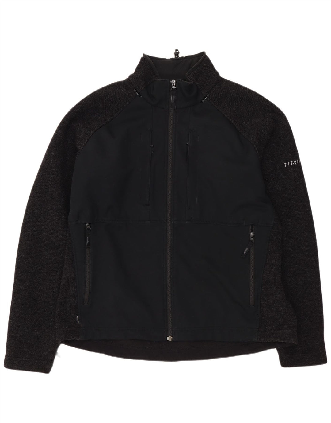 COLUMBIA Giacca da uomo in titanio per tuta XL XL in lana color block blu navy