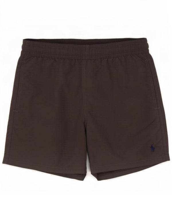 Pantaloncini da bagno da uomo Polo Ralph Lauren piccoli grigi