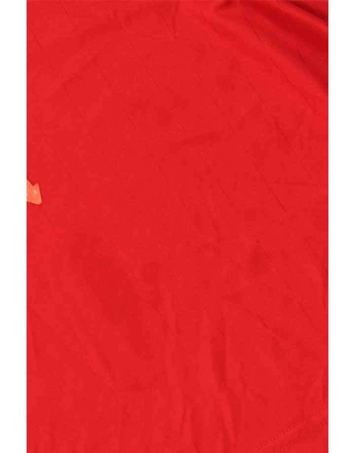 Adidas Uomo Climalite Top manica lunga 2XL Rosso Poliestere