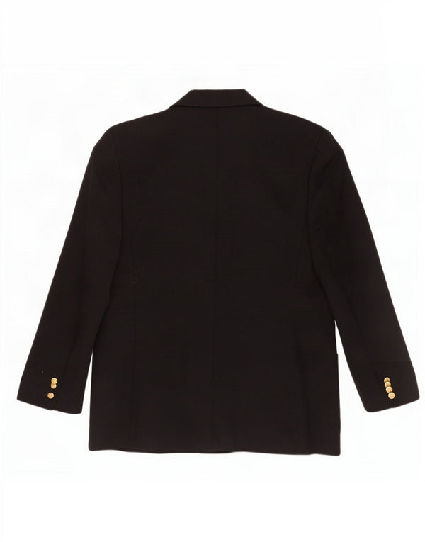Giacca blazer doppiopetto da donna Marks & Spencer UK 16 grande blu navy