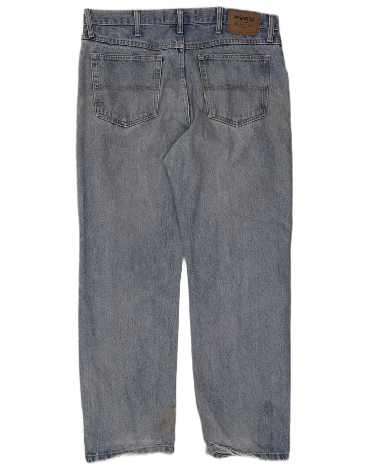 Jeans dritti da uomo Wrangler W36 L29 cotone blu
