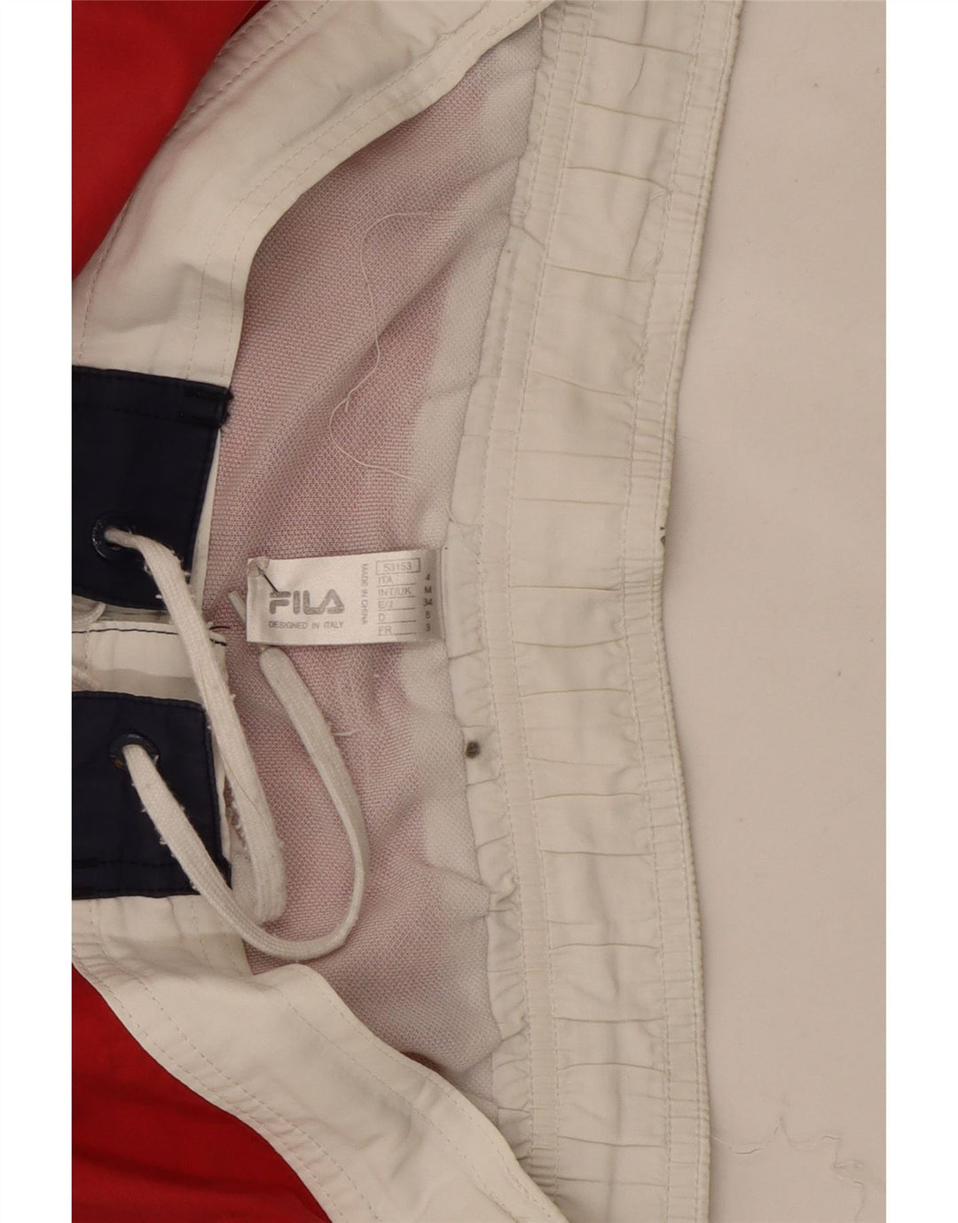 Pantaloncini da bagno da uomo Fila, poliestere color block medio multicolore