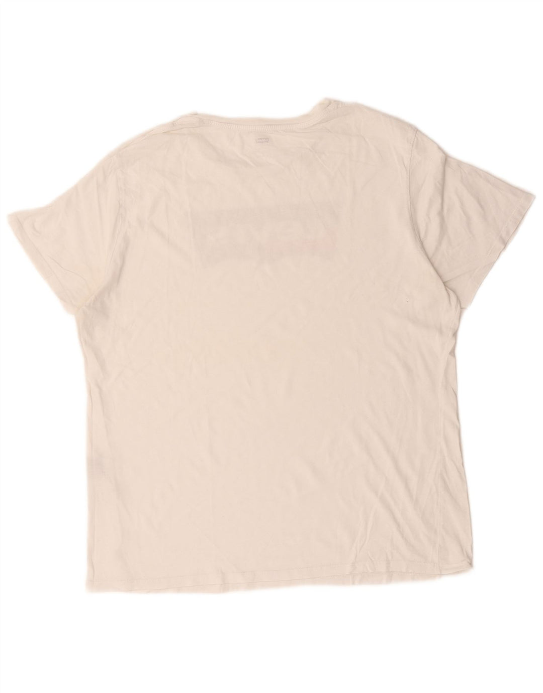 T-shirt grafica da uomo Levi's Top XL in cotone bianco