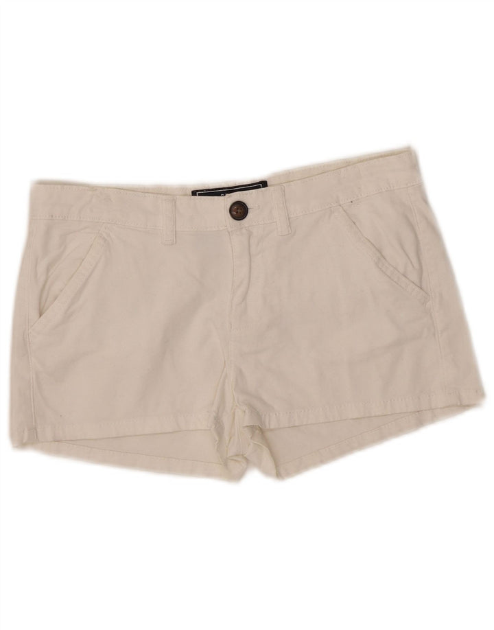 Pantaloni caldi da donna Superdry XS W27 cotone bianco