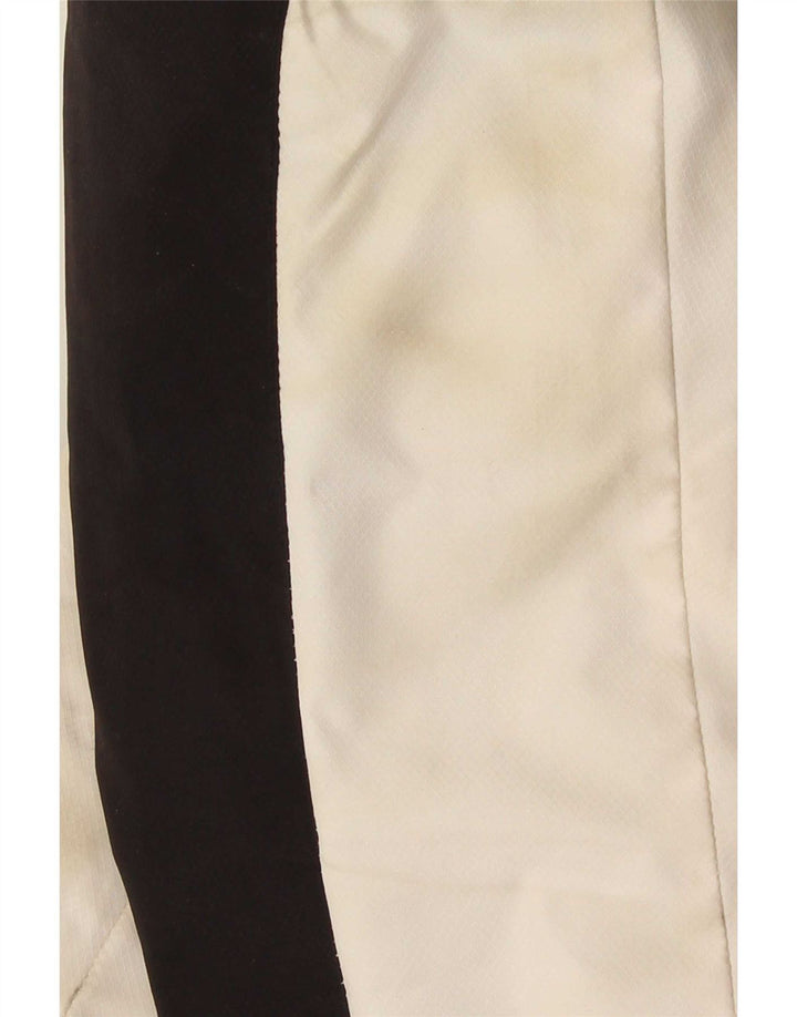 Giacca imbottita con cappuccio da uomo Lotto UK 40 grande poliestere color block nero