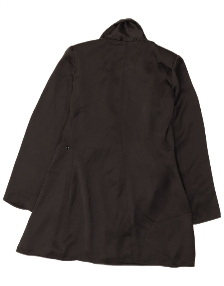 Soprabito aperto da donna Zara UK 6 XS poliestere nero