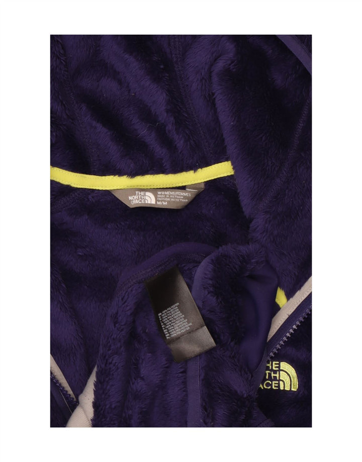 Giacca in pile con cappuccio da donna The North Face UK 14 Poliestere viola medio