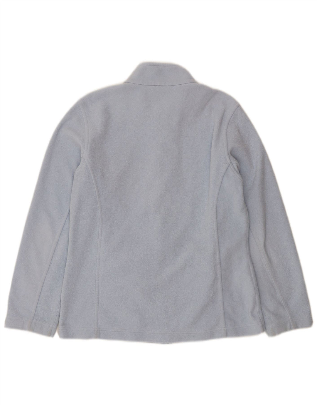 Giacca in pile oversize da donna Marks & Spencer UK 10 Small Blu Poliestere