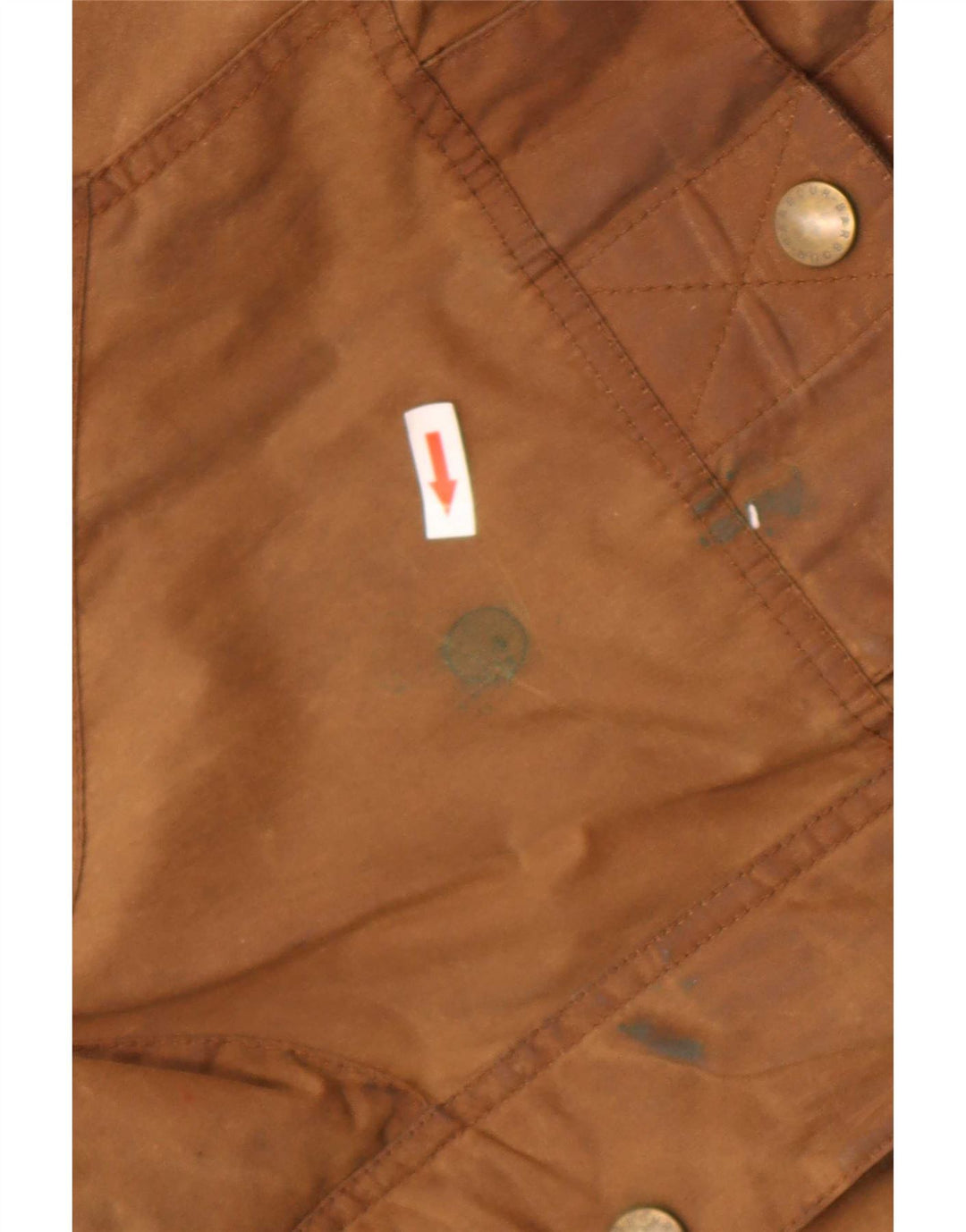 Giacca da uomo in cotone cerato Barbour UK 38 Marrone medio