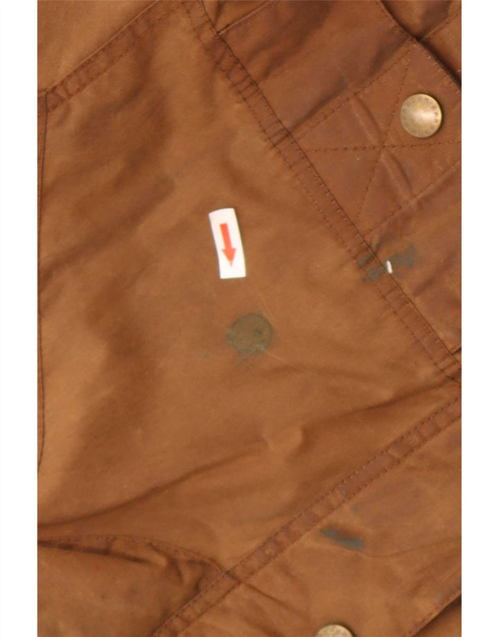 Giacca da uomo in cotone cerato Barbour UK 38 Marrone medio