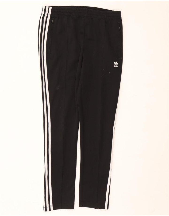 Pantaloni da tuta da donna Adidas UK 12 Medium Nero Poliestere