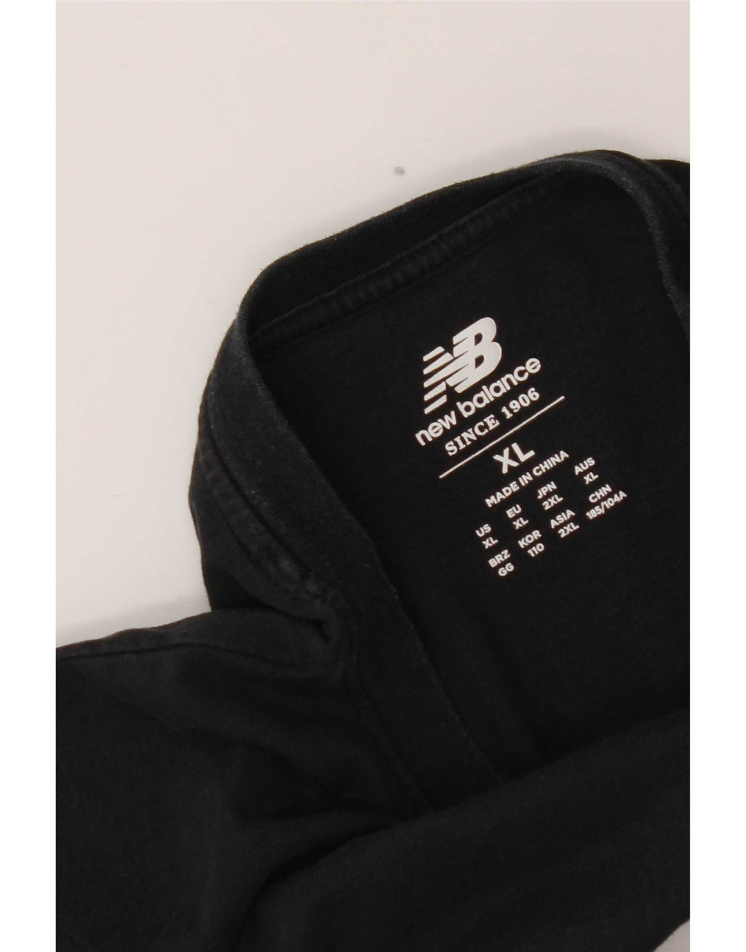 Maglietta grafica da uomo New Balance XL nera