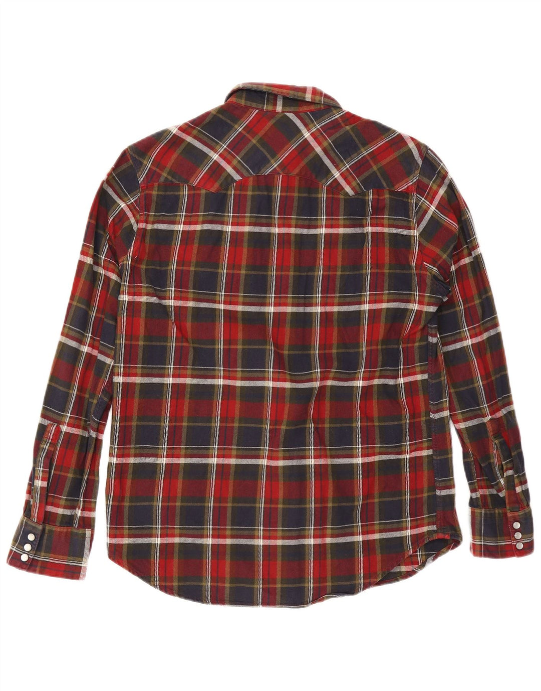 Camicia in flanella da uomo Levi's a quadri rossi grandi
