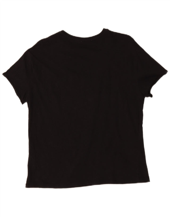T-shirt grafica Zara Trafaluc da donna, nera media