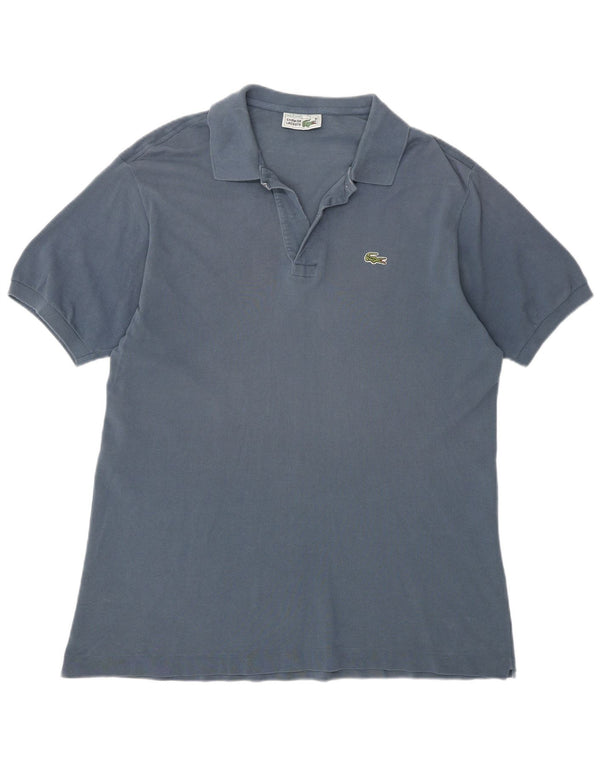 Polo da uomo Lacoste taglia 7 2XL Cotone grigio