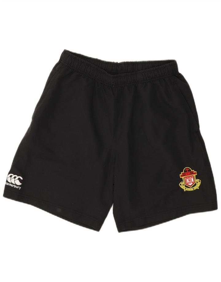 Pantaloncini sportivi da uomo Canterbury medio nero in poliestere