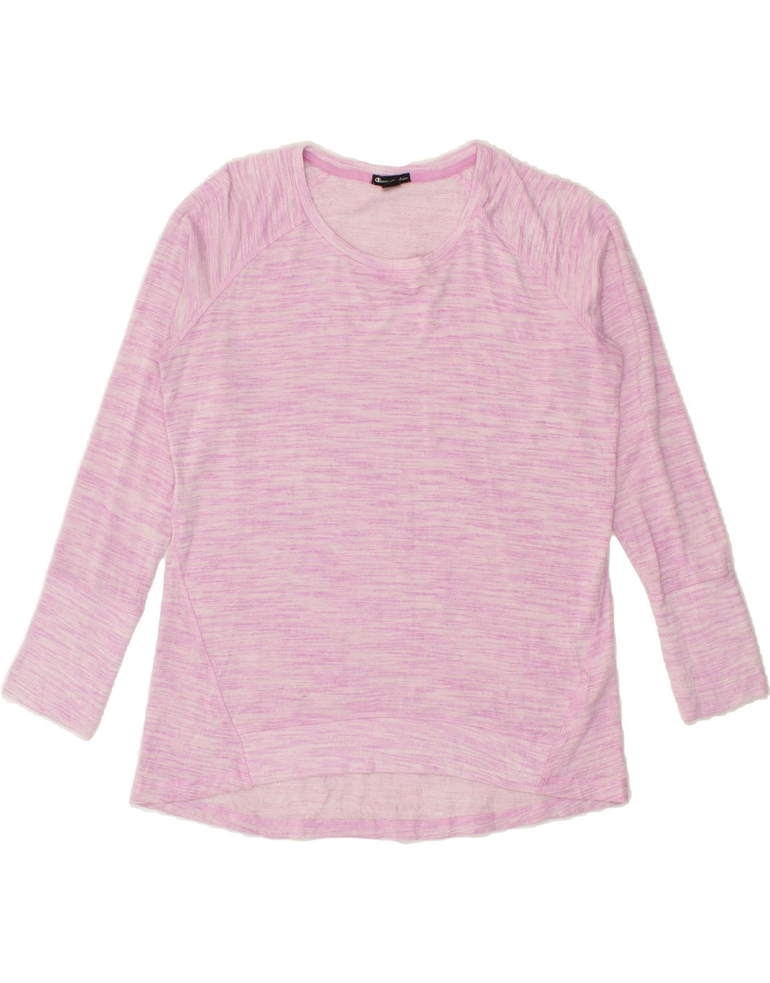 CHAMPION Womens Sweatshirt Jumper UK 16 Large Pink Rayon Vintage Champion and Second-Hand Champion from Messina Hembry 