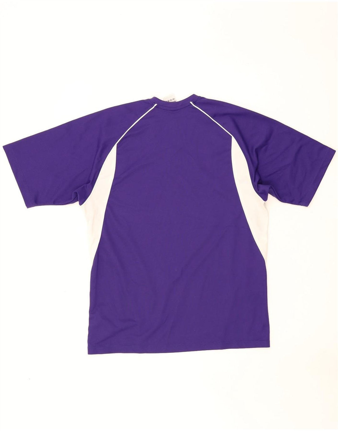 T-shirt da uomo Adidas Top Small viola color block in poliestere