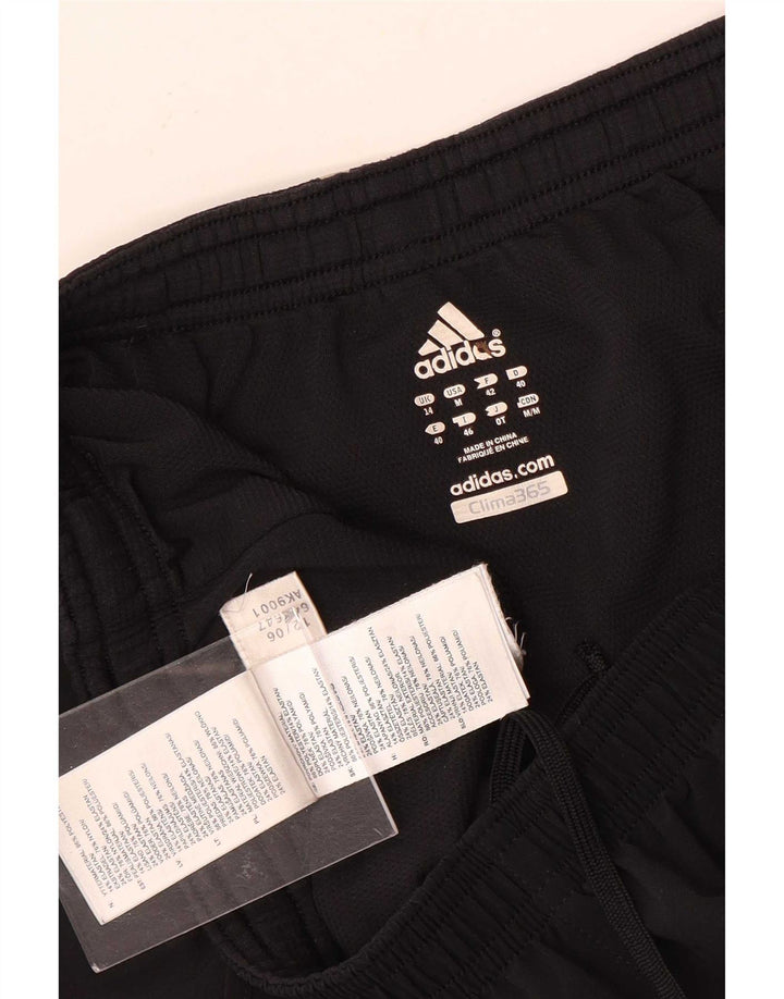 Pantaloncini sportivi Adidas Clima 365 da donna UK 14 Large Nero Poliestere