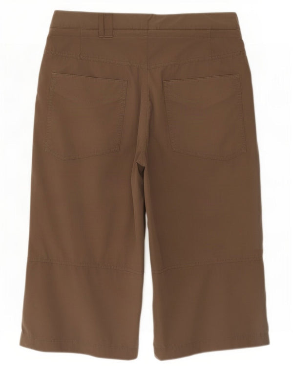 Pantaloni Nike Capri da donna UK 8/10 Small W30 L20 Poliestere marrone