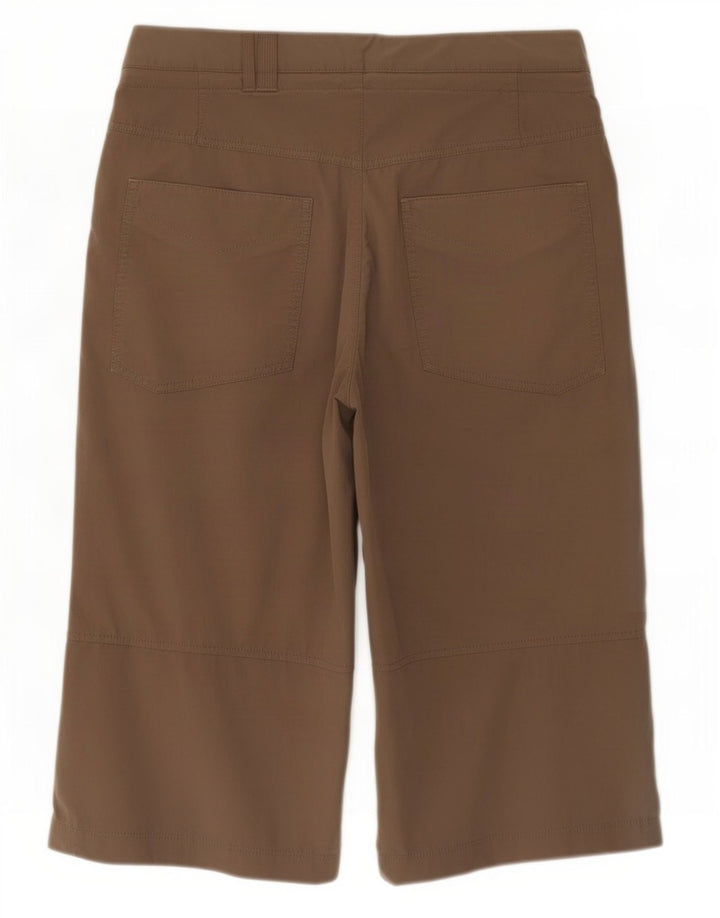 Pantaloni Nike Capri da donna UK 8/10 Small W30 L20 Poliestere marrone