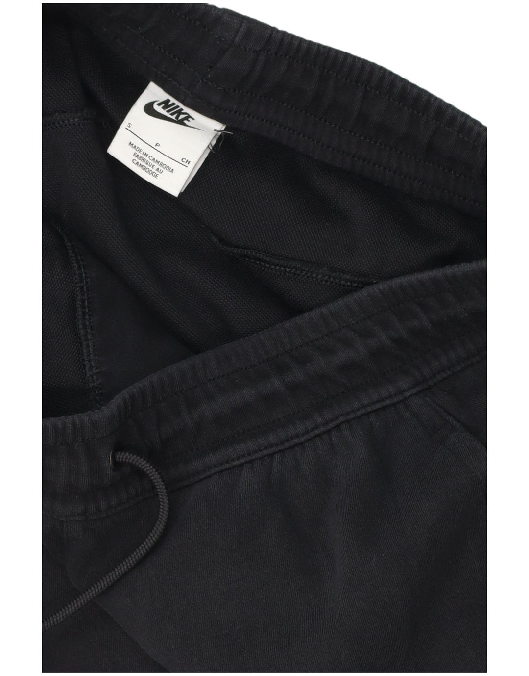 Pantaloncini sportivi da uomo NIKE piccoli in cotone nero