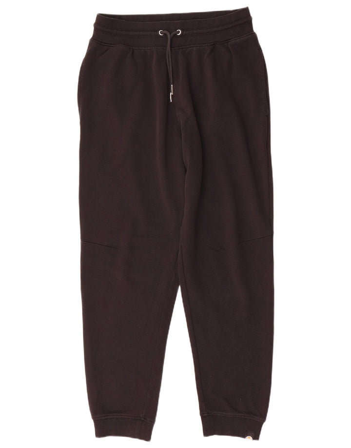 Pantaloni da tuta da uomo Ellesse Joggers medio cotone nero