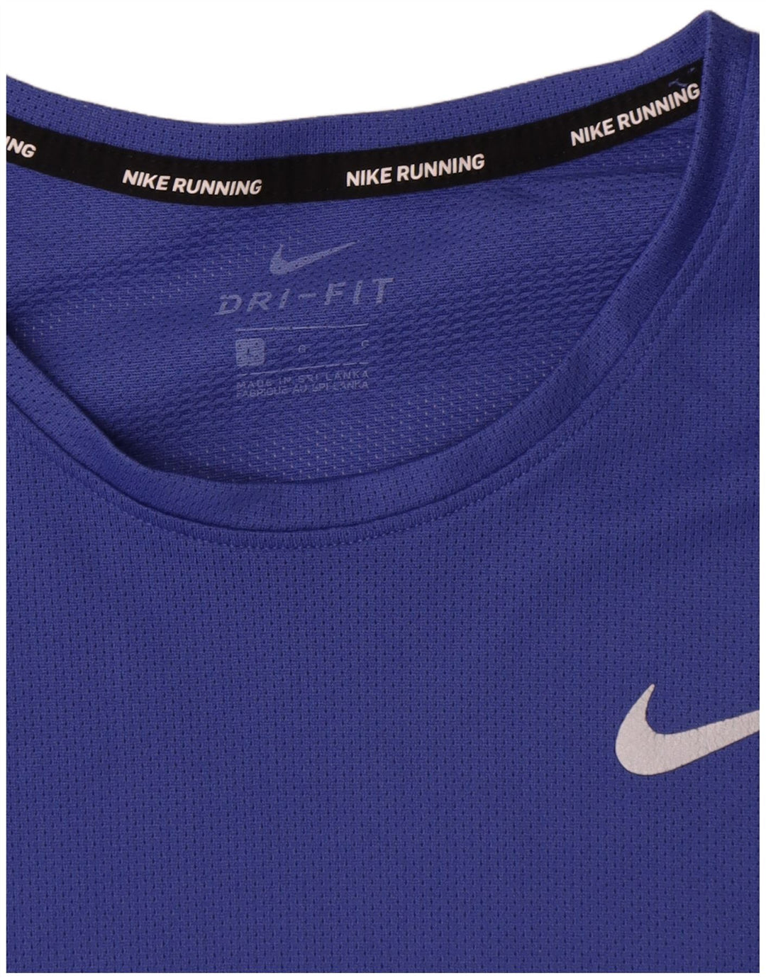 T-shirt Nike Dri Fit da uomo, grande, in poliestere blu