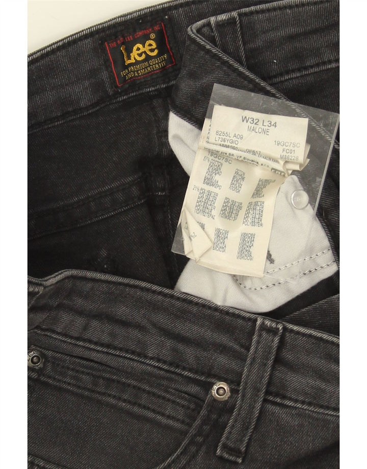 LEE Mens Malone Skinny Jeans W32 L34 Black Cotton Vintage Lee and Second-Hand Lee from Messina Hembry 