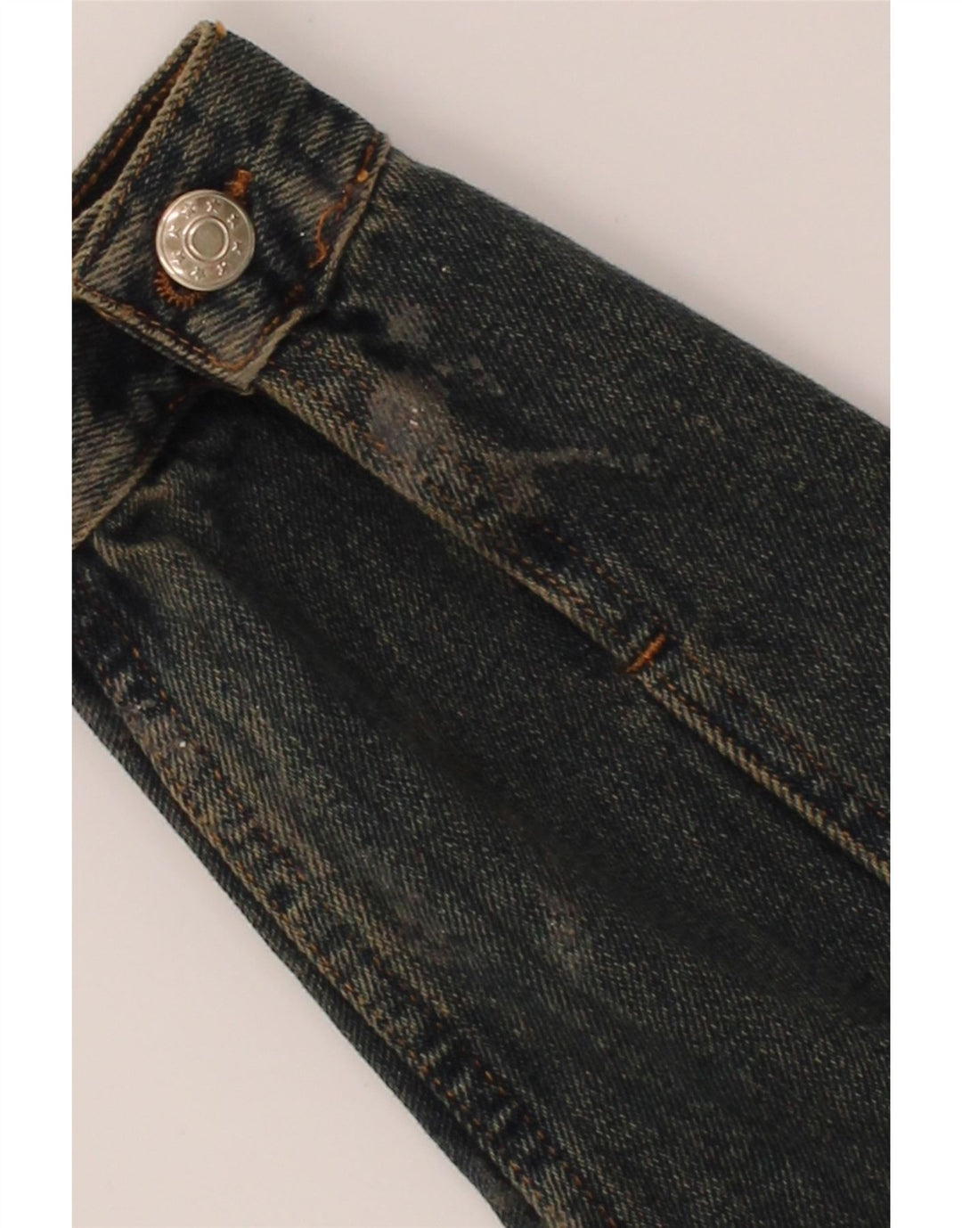 JOHN ROOSE Boys Denim Jacket 11-12 Years 2XL Navy Blue Cotton Vintage John Roose and Second-Hand John Roose from Messina Hembry 