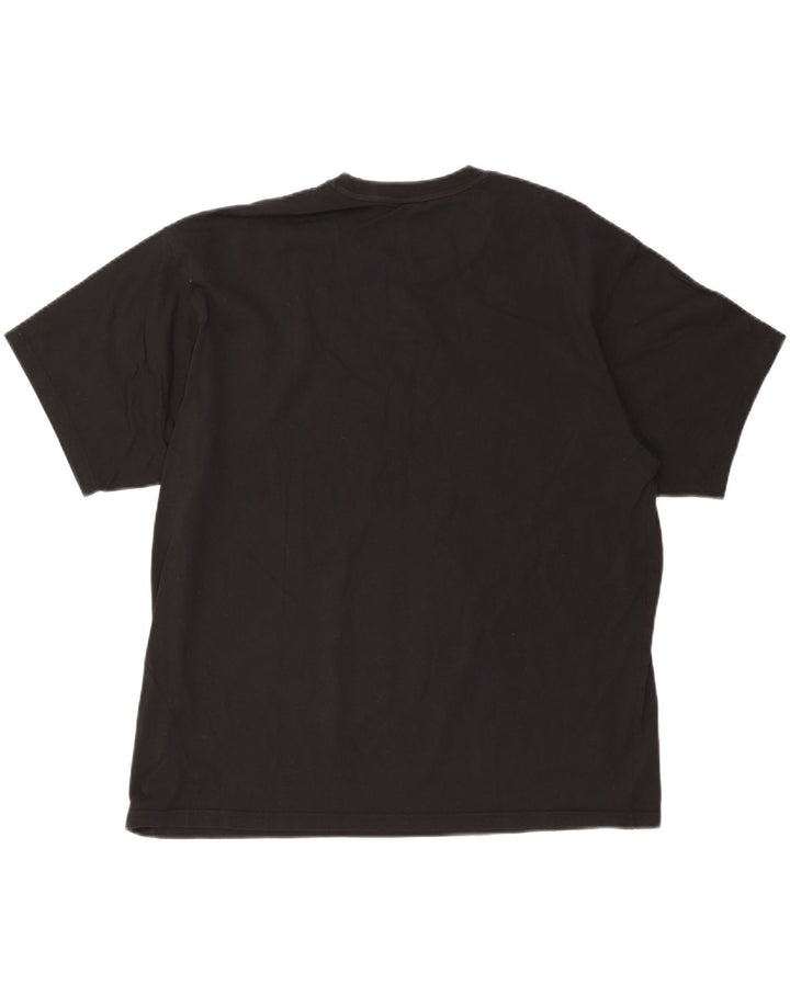 T-shirt grafica da uomo ADIDAS Top XL in cotone nero