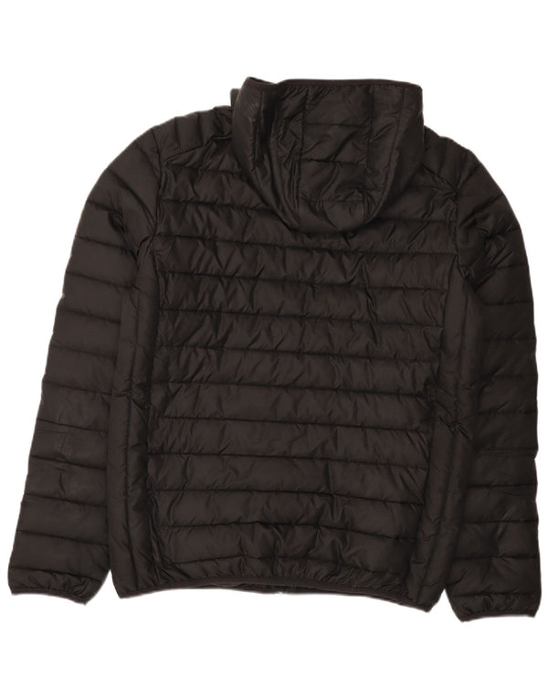 Giacca imbottita con cappuccio da uomo Ellesse UK 38 poliestere nero medio