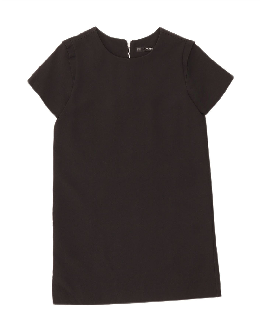 ZARA Womens Tunic Dress UK 6 XS Black Polyester Vintage Zara and Second-Hand Zara from Messina Hembry 
