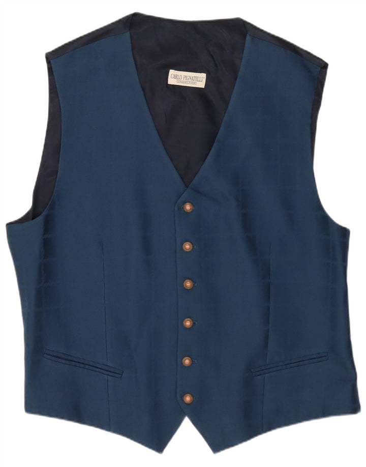 Carlo Pignatelli Completo da Uomo 2 Pezzi IT 56 3XL Blu Seta