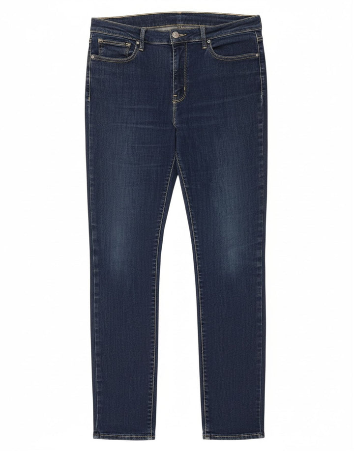 LEVI'S Womens Skinny Jeans W32 L32 Blue Cotton