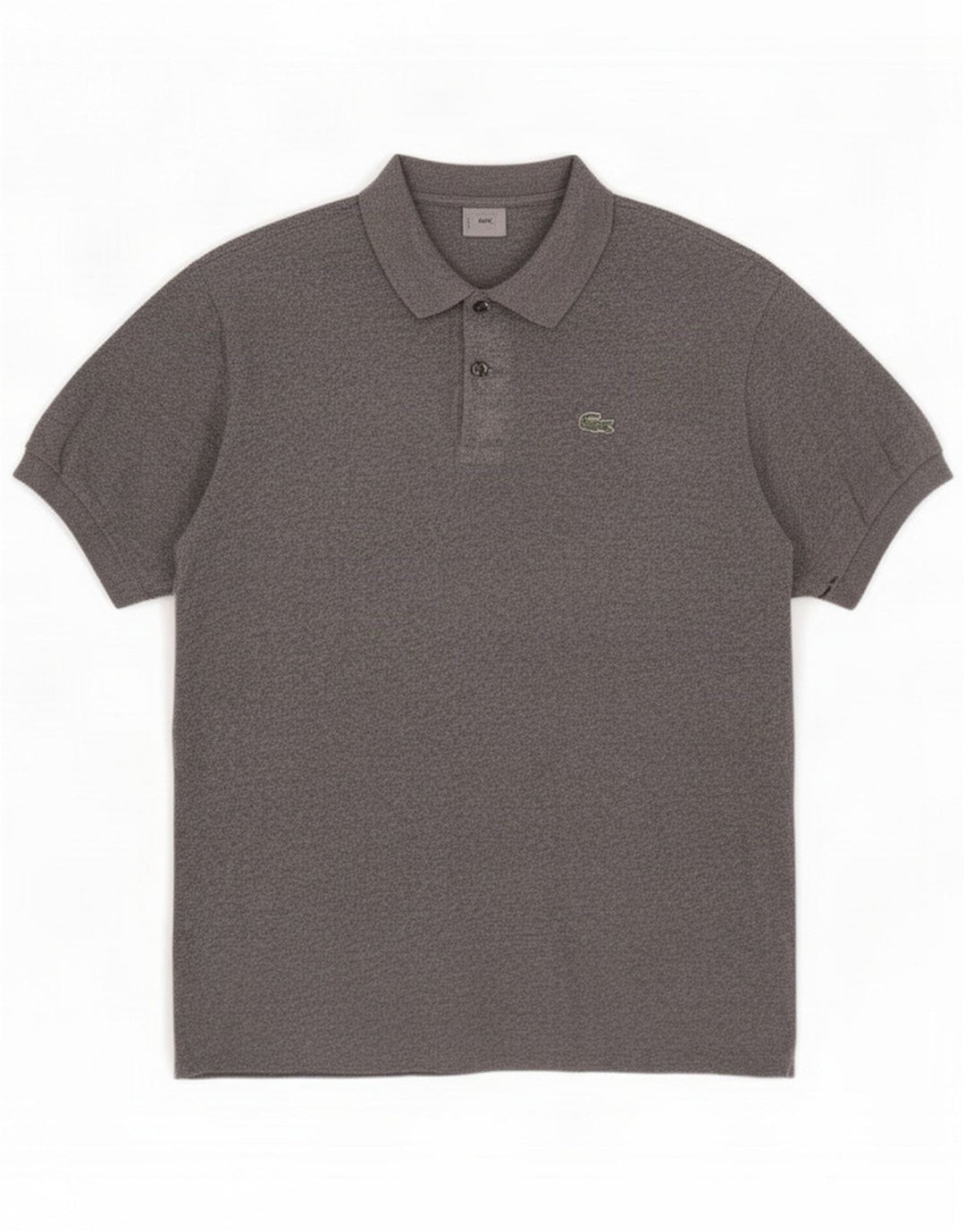 Polo da uomo Lacoste taglia 5 grande in cotone grigio
