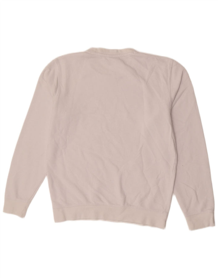 Felpa da uomo Champion Small in cotone bianco