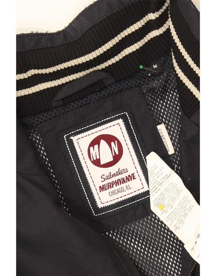 Giubbotto bomber da uomo Murphy & Nye UK 38 poliestere medio blu navy