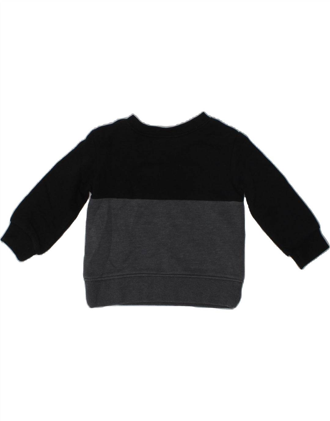 UNDER ARMOUR Baby Boys Graphic Sweatshirt Jumper 6-9 Months Grey Vintage Under Armour and Second-Hand Under Armour from Messina Hembry 