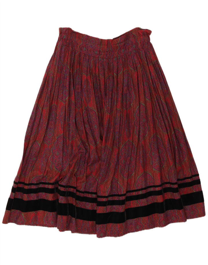 Gonna svasata da donna Emmanuel Schvili IT 44 media W38 Borgogna Paisley